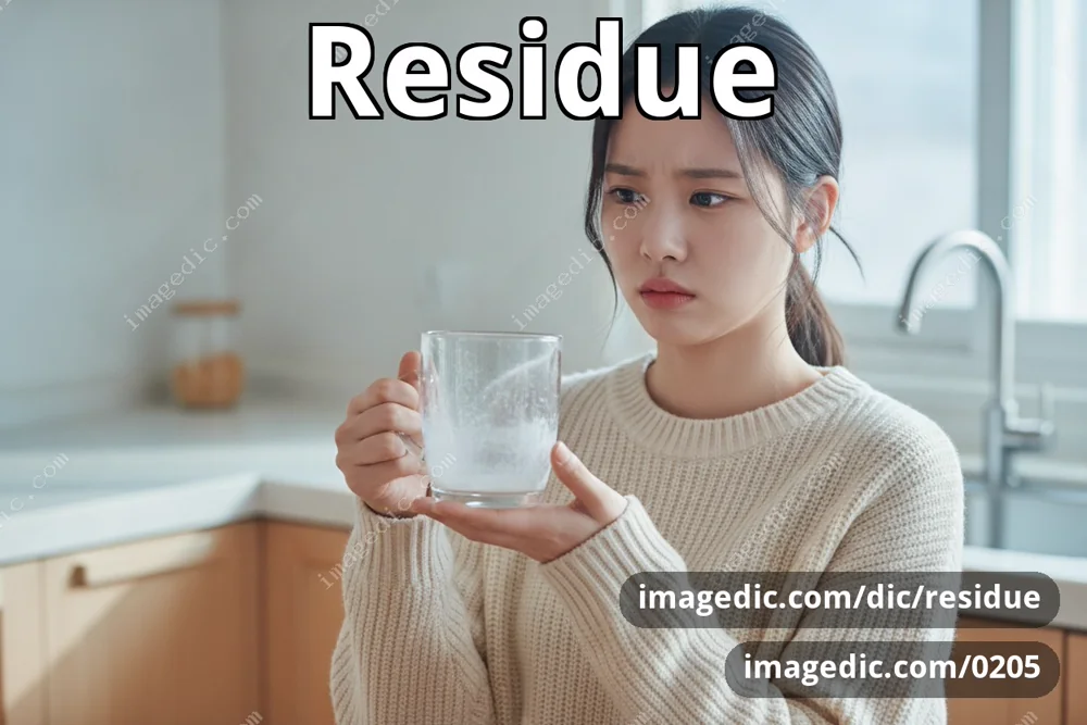 residue