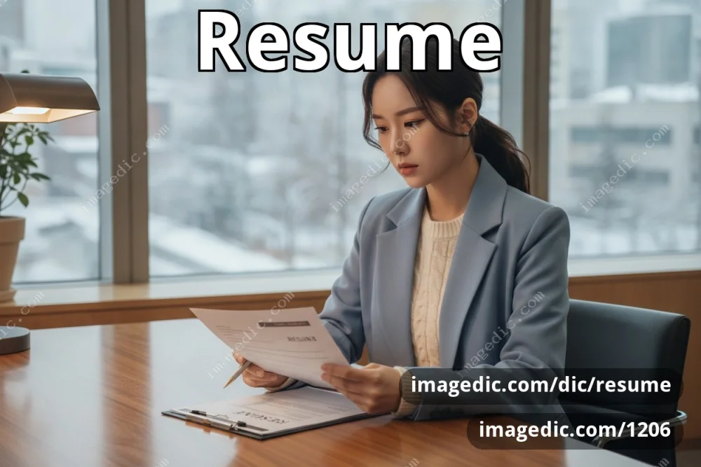resume