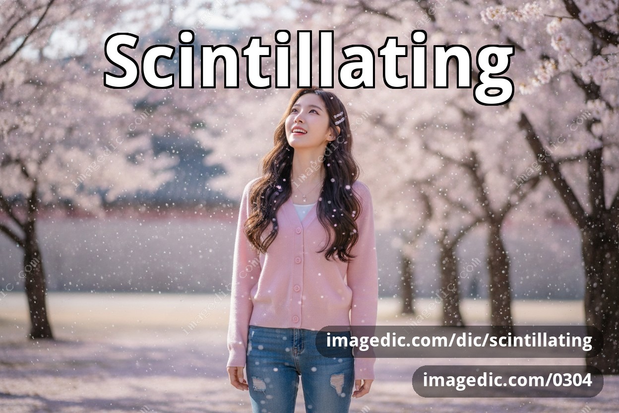 scintillating