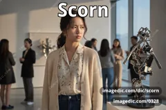 scorn