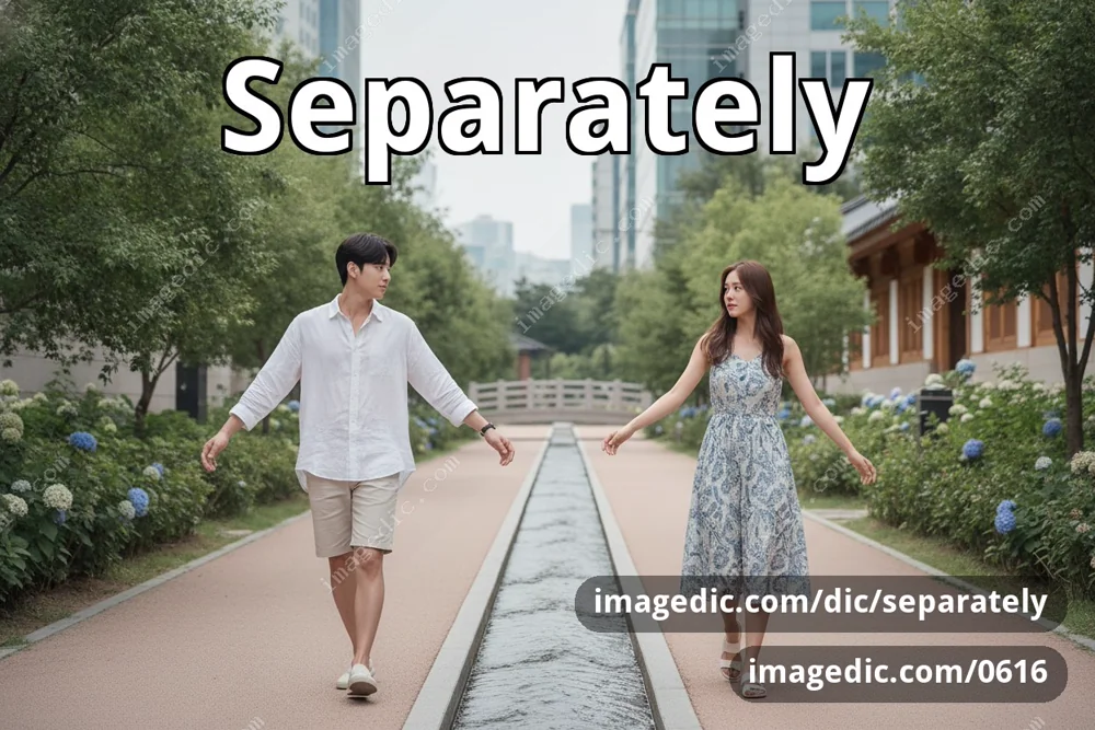 separately
