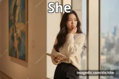 she