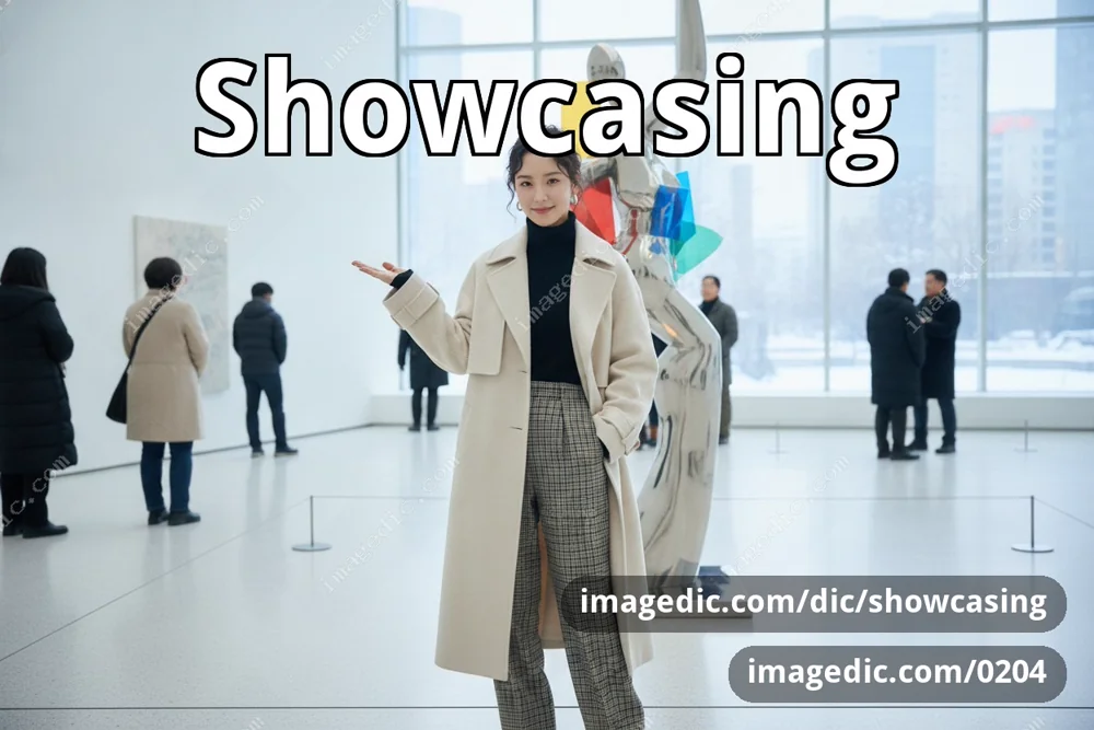 showcasing