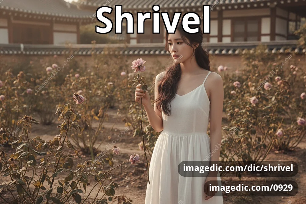 shrivel