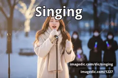 singing