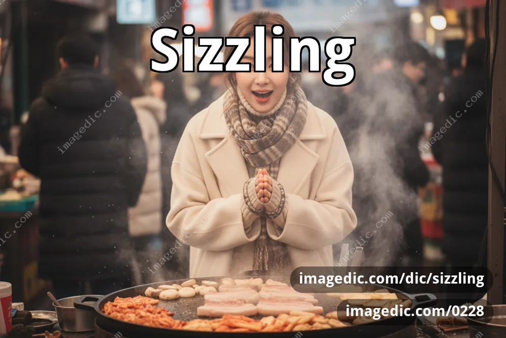sizzling