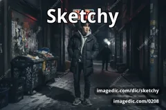 sketchy