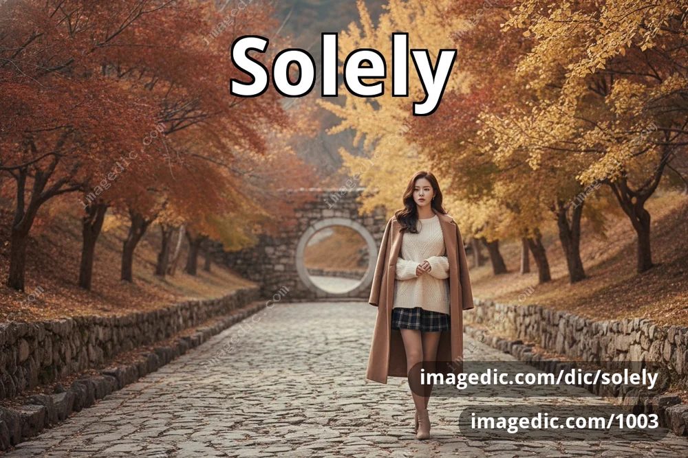 solely