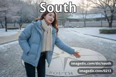 south