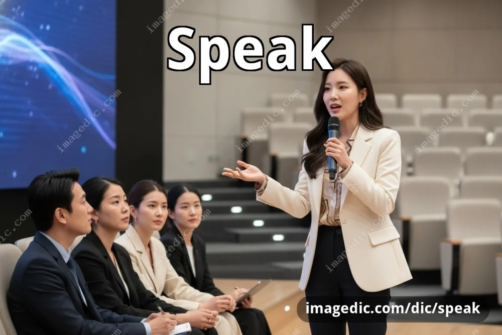 speak