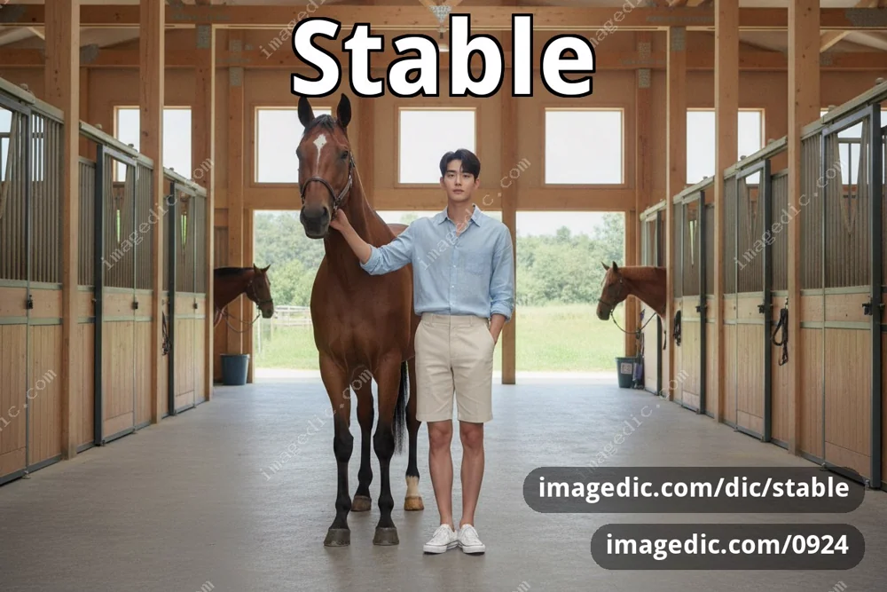 stable