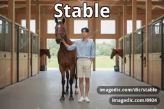 stable