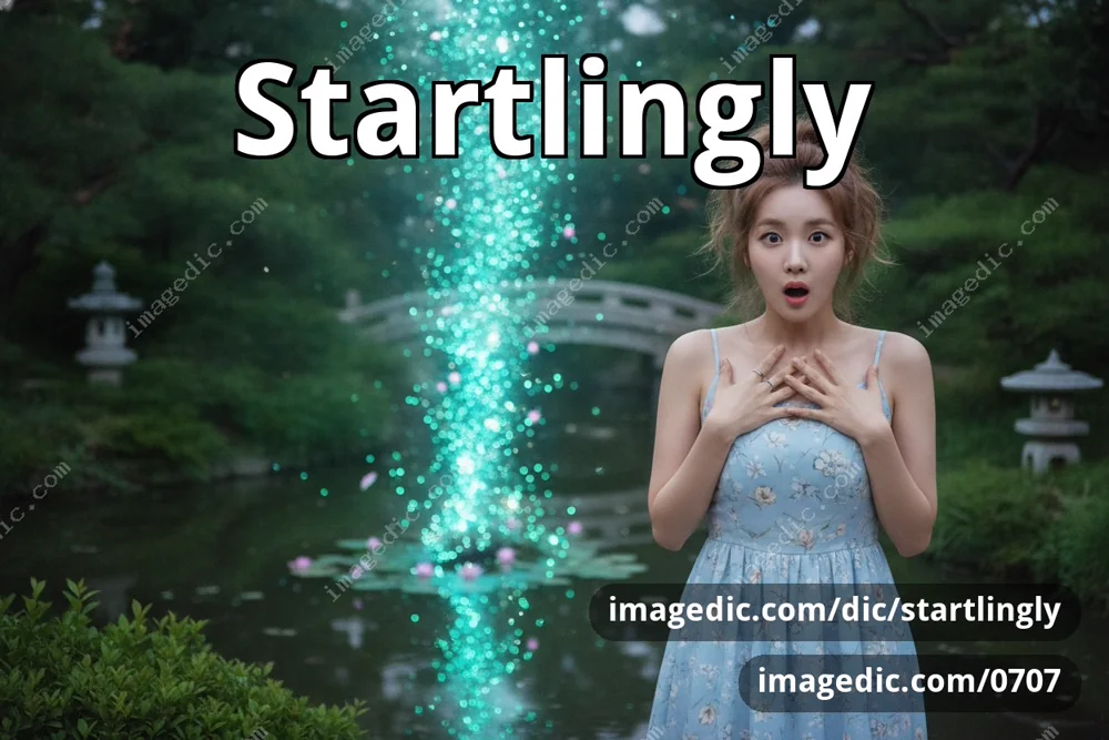 startlingly