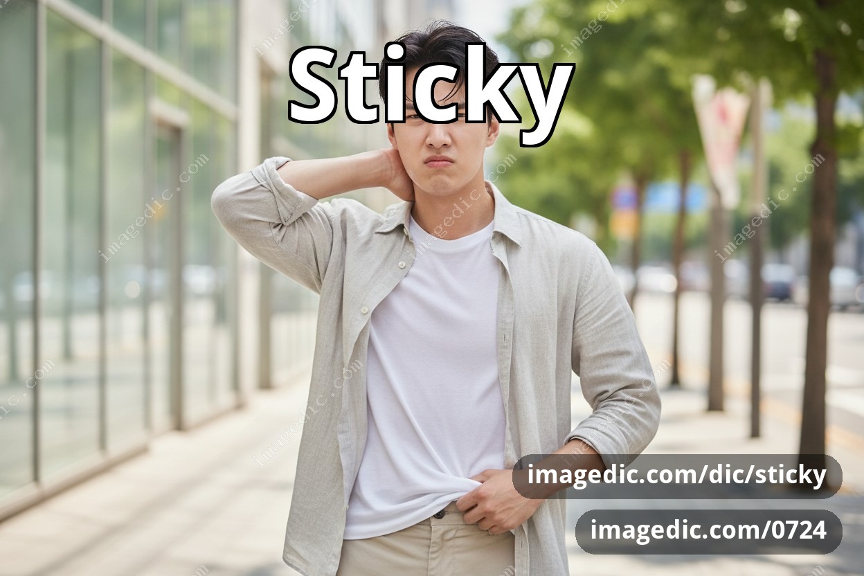 sticky