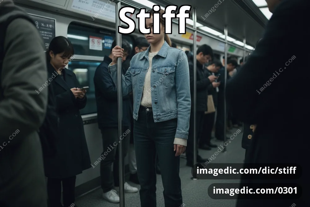 stiff