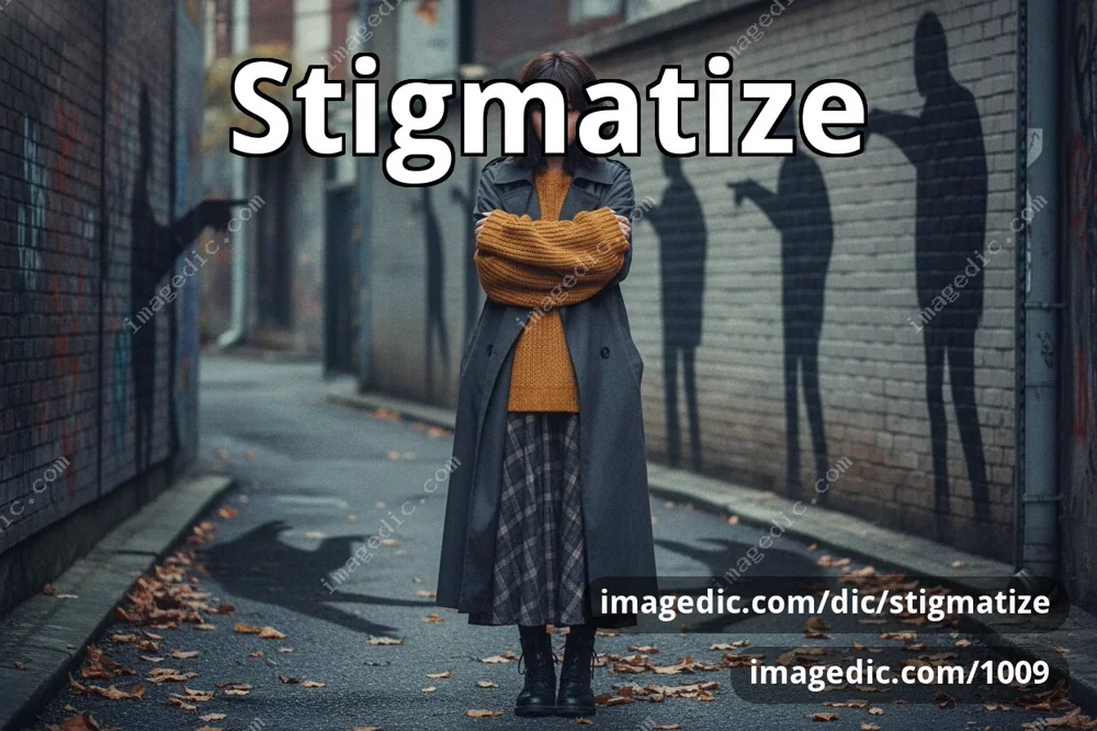 stigmatize