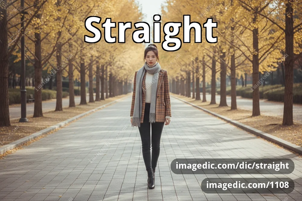 straight