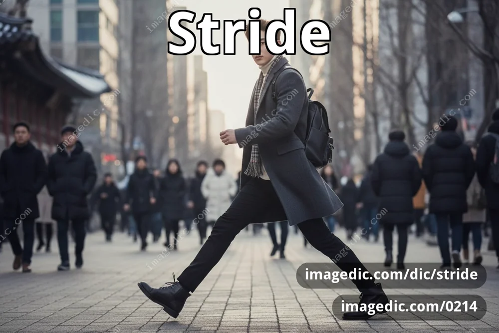 stride
