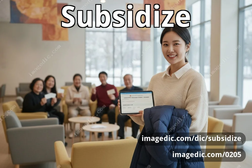 subsidize
