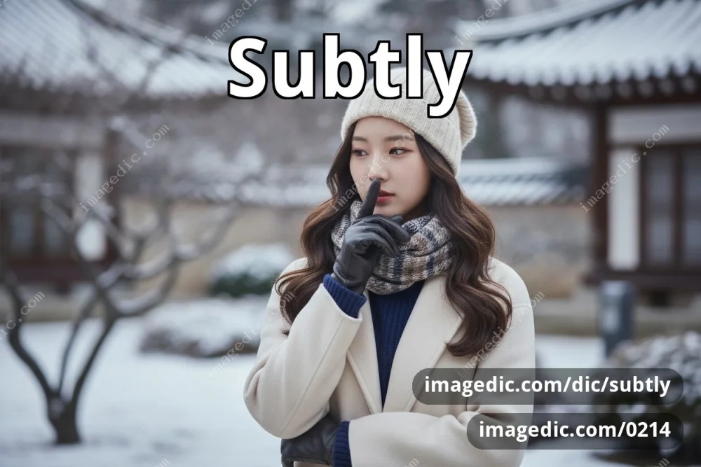 subtly