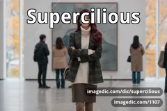 supercilious
