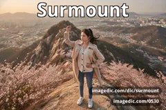surmount