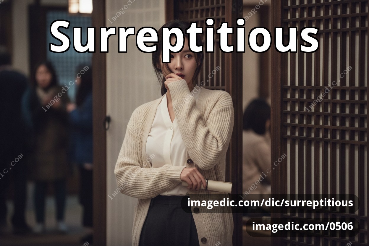 surreptitious