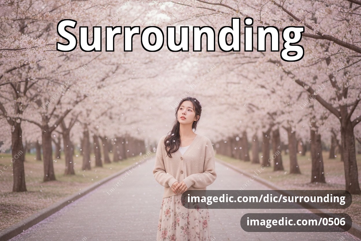surrounding