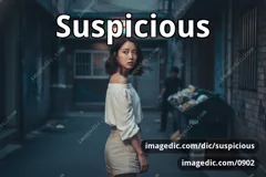 suspicious