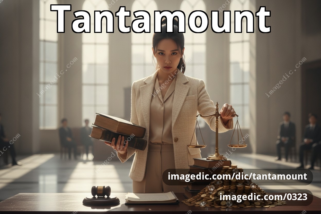 tantamount