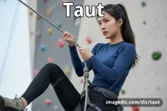 taut