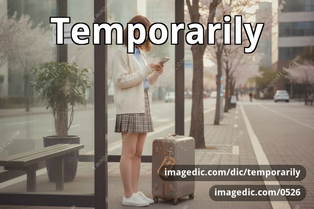 temporarily