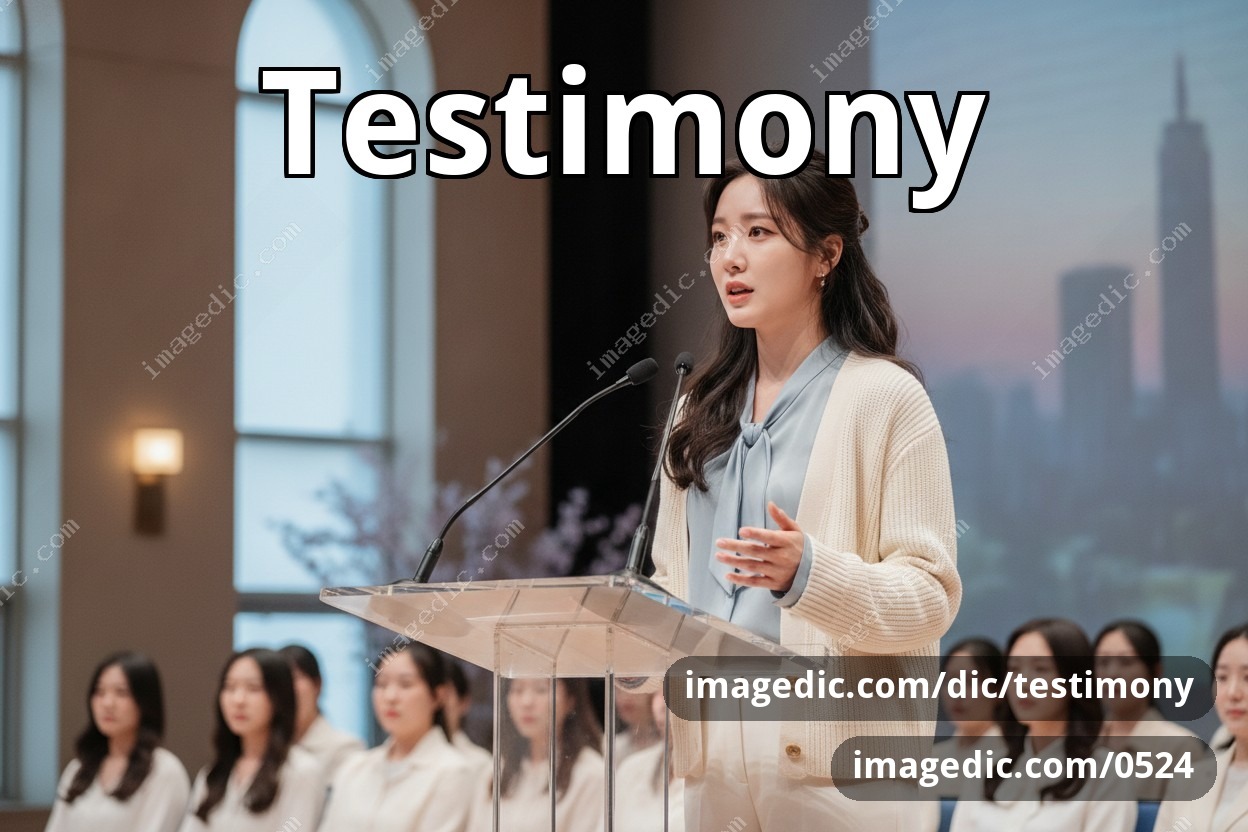 testimony