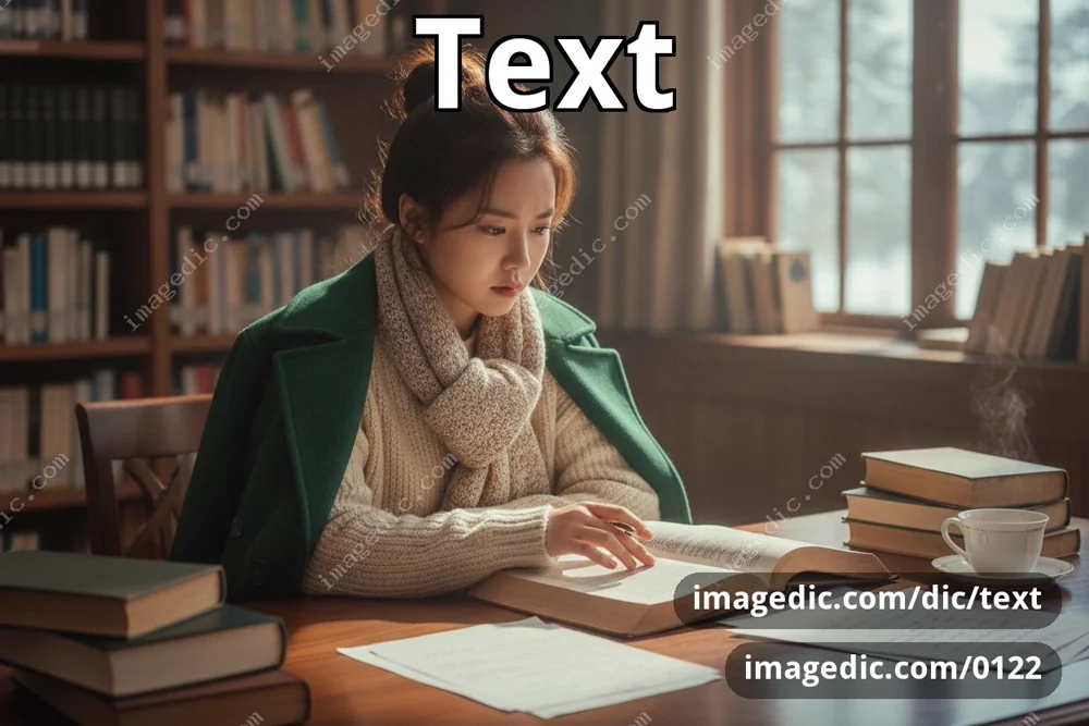 text
