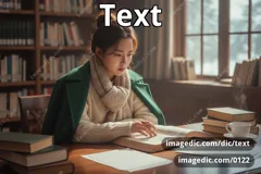 text