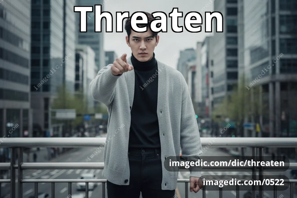 threaten
