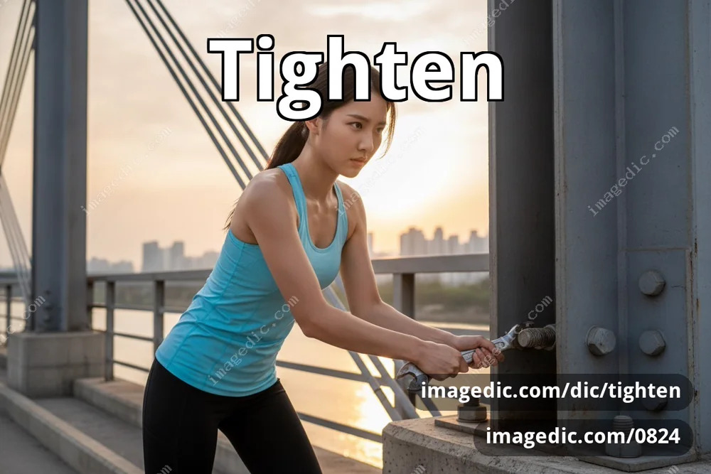tighten