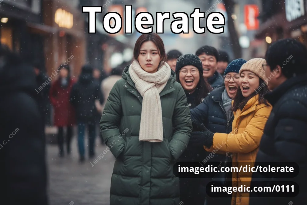 tolerate