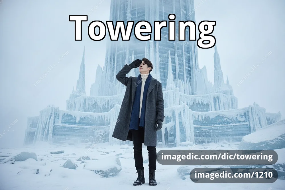 towering