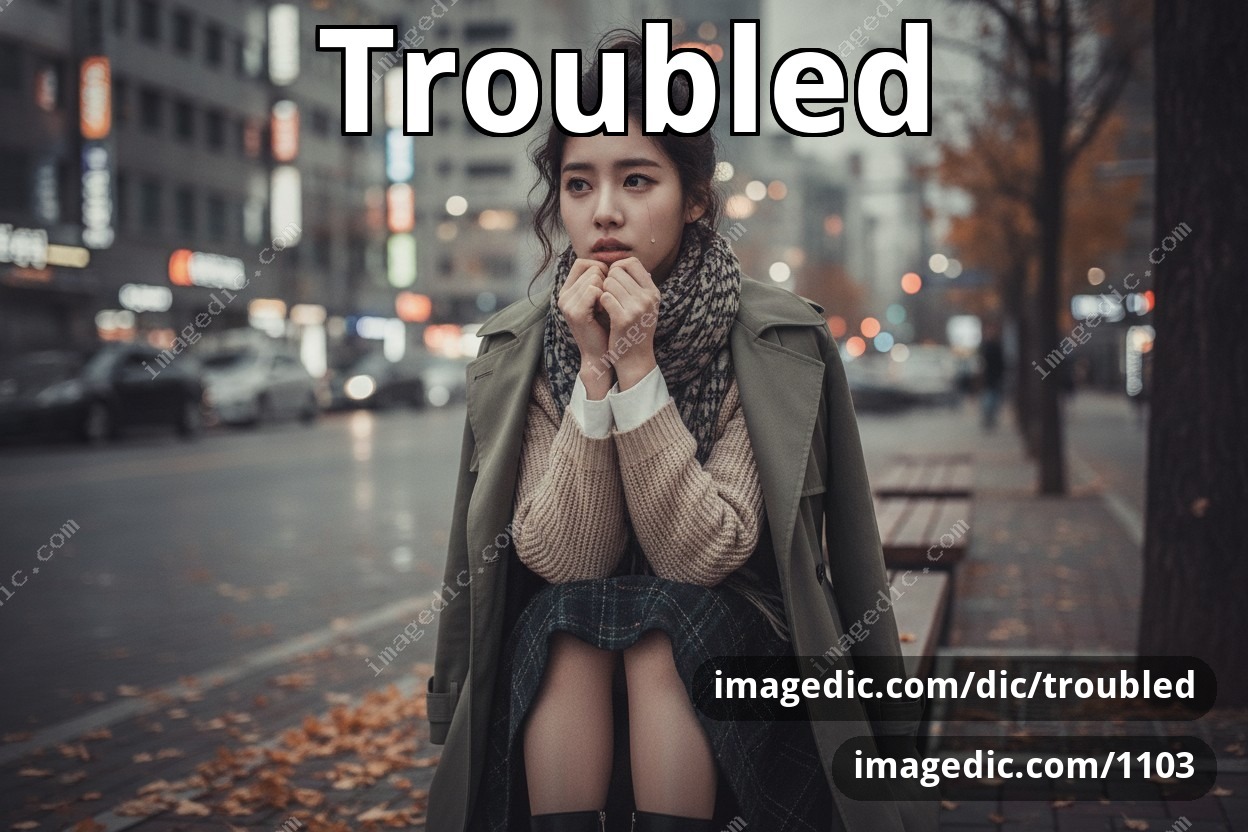 troubled