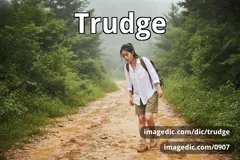 trudge