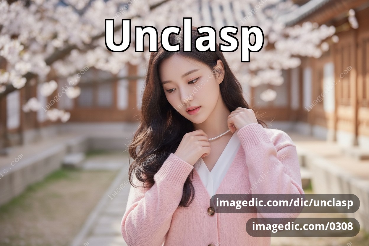unclasp