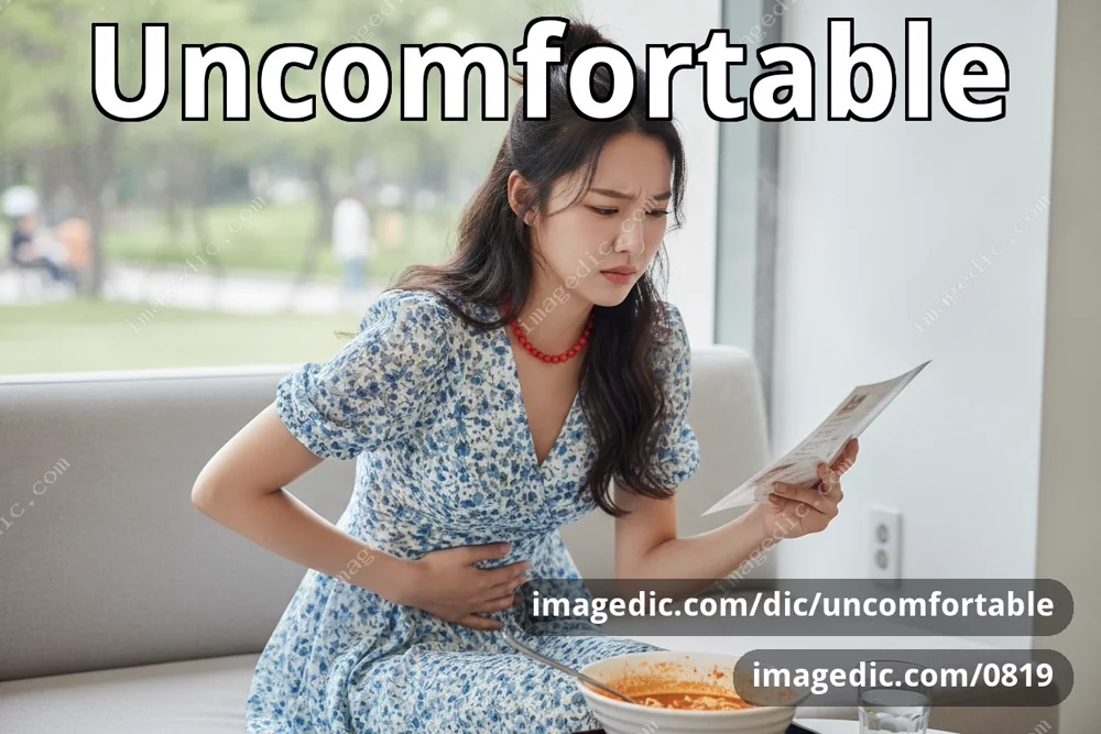 uncomfortable