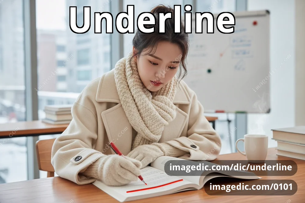 underline
