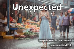 unexpected
