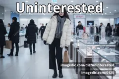 uninterested