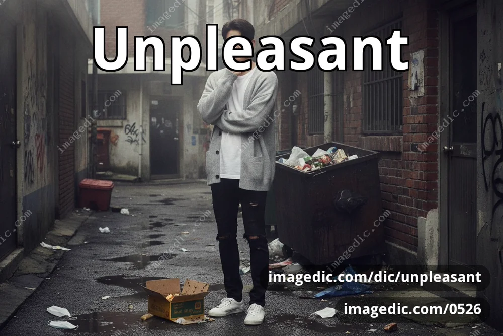 unpleasant