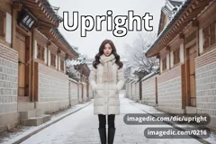 upright