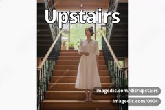 upstairs