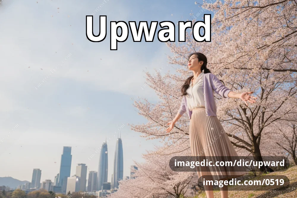 upward